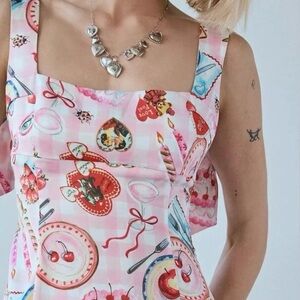 Urban Outfitters Valentine’s Bri Mini Dress